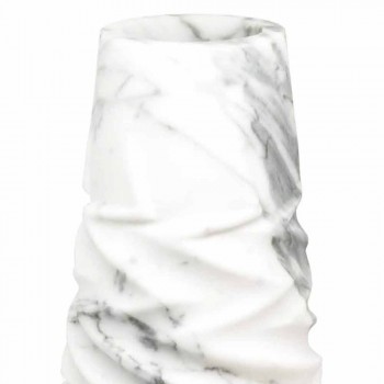 Arabesque marmor design dekorativ vas tillverkad i Italien - Brock