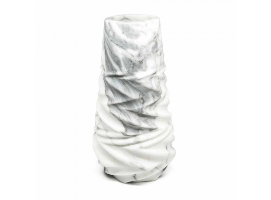 Arabesque marmor design dekorativ vas tillverkad i Italien - Brock