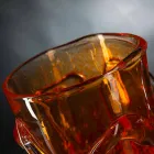 Orange Murano blåst glas dekorativ vas tillverkad i Italien - Mister Viadurini