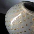 Dekorativ vas i färgat Murano-blåst glas tillverkat i Italien - Barletta Viadurini