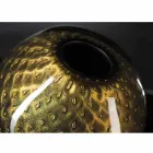 Dekorativ vas i färgat Murano-blåst glas tillverkat i Italien - Barletta Viadurini