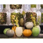 Dekorativ vas i färgat Murano-blåst glas tillverkat i Italien - Barletta Viadurini