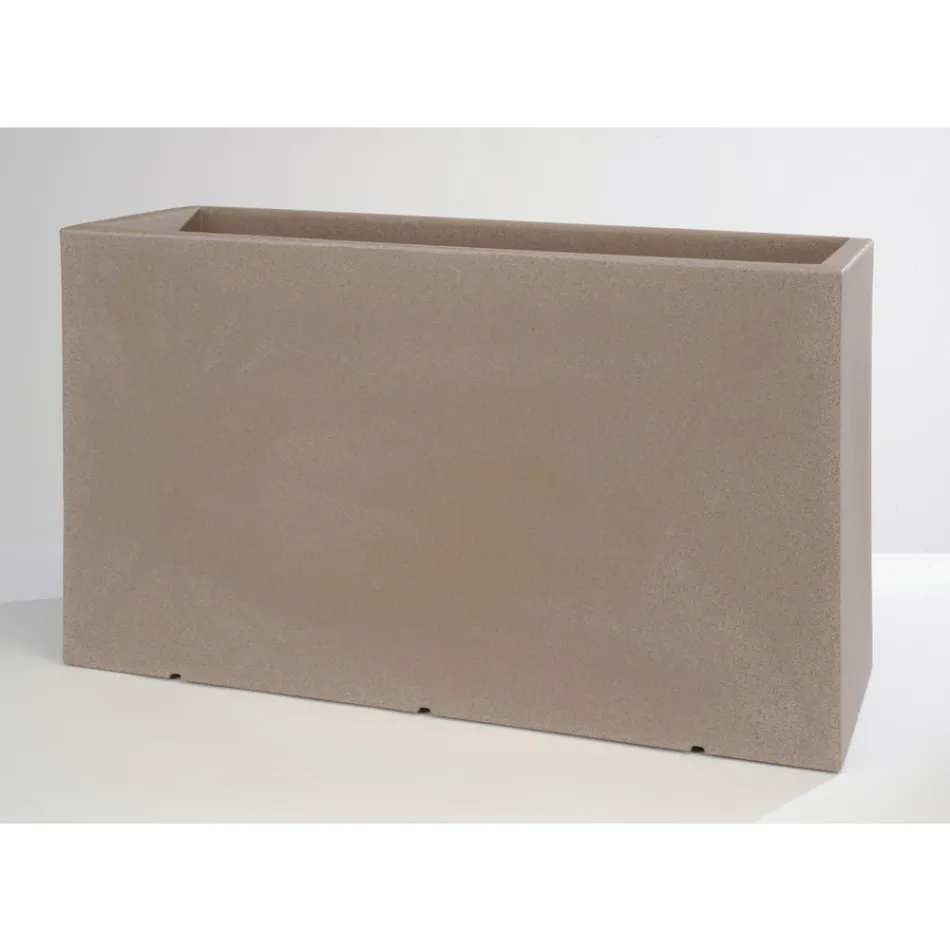 Garden Divider Kruka i färgad polyeten Tillverkad i Italien - Maddison Viadurini