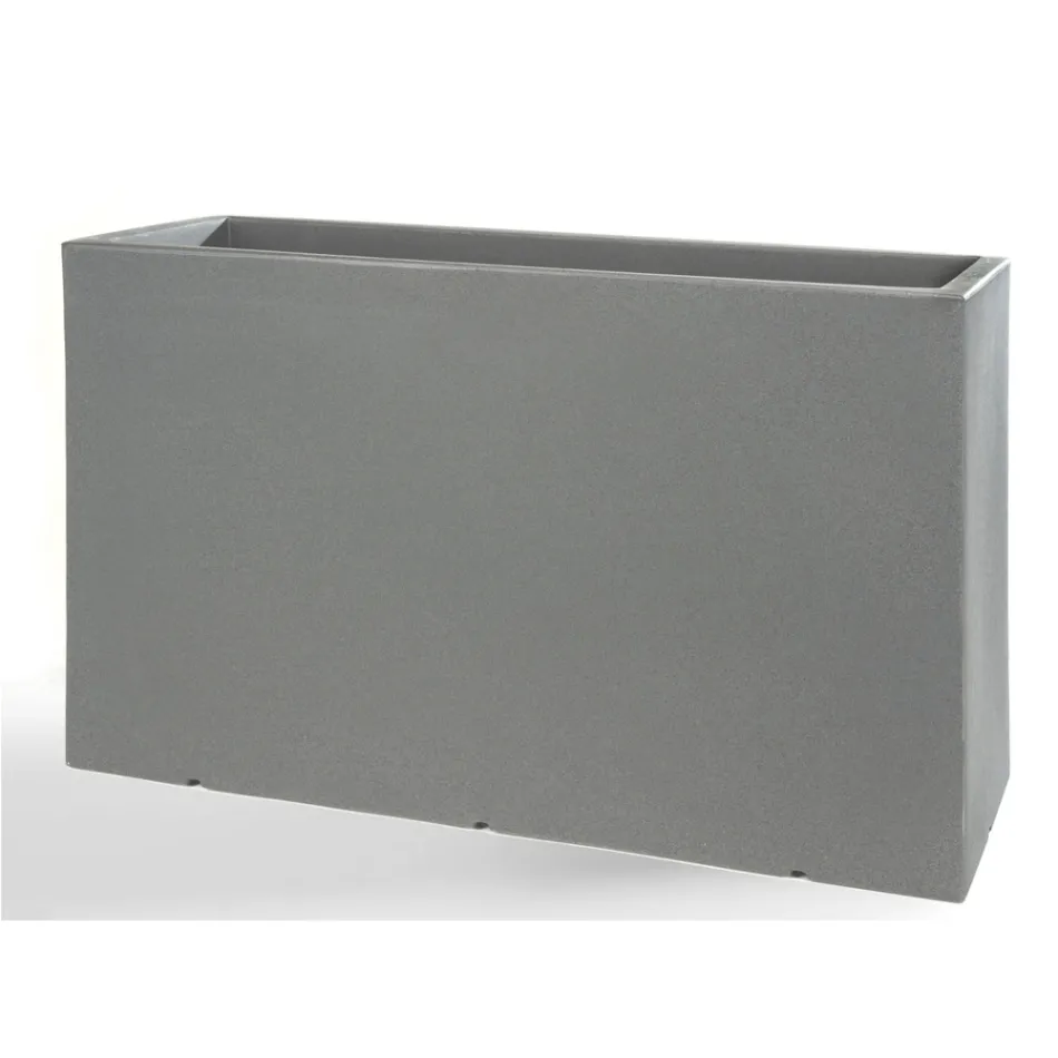 Garden Divider Kruka i färgad polyeten Tillverkad i Italien - Maddison Viadurini