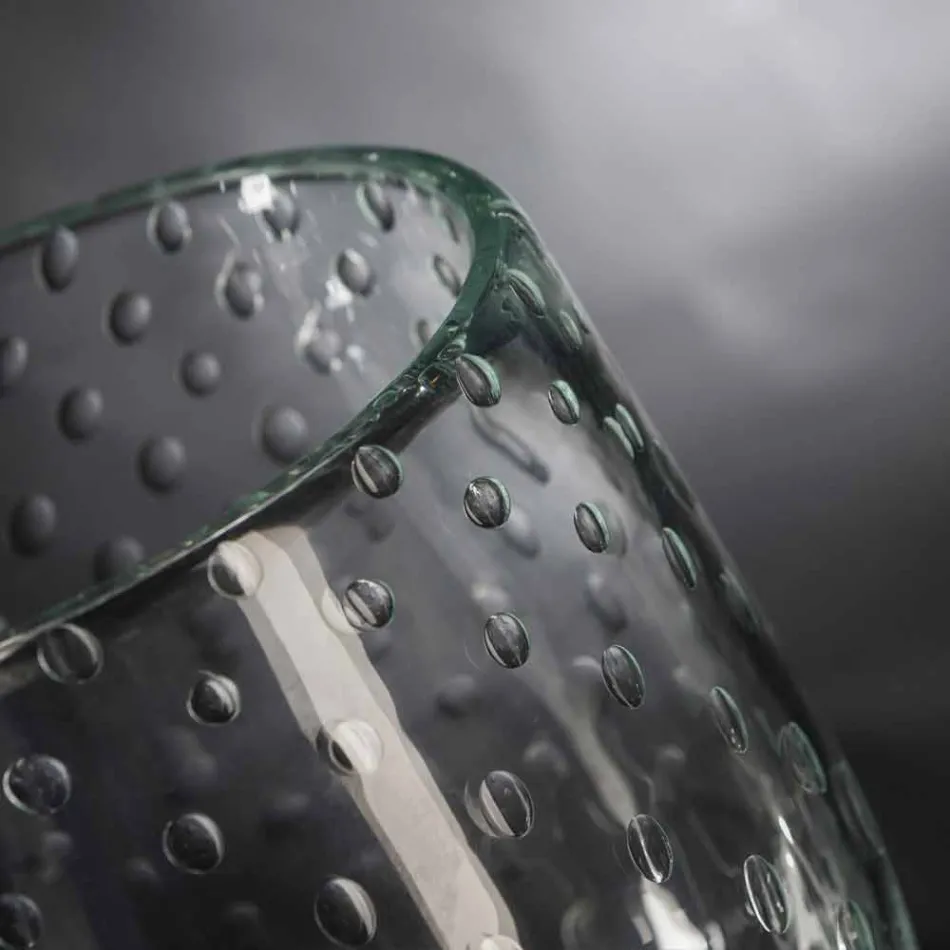 Elegant inomhusvas i Murano-glas Tillverkad i Italien - Copernicus Viadurini