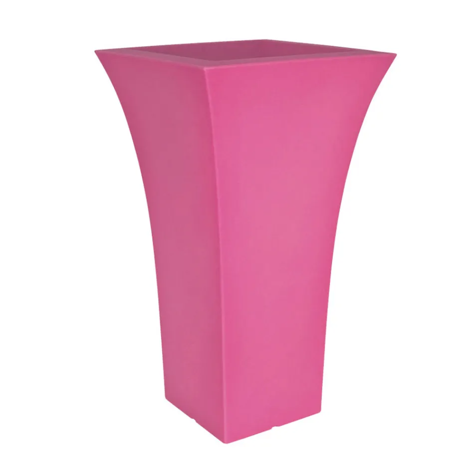 Trädgårdsblomkruka i färgad polyeten Tillverkad i Italien - Tremont Viadurini