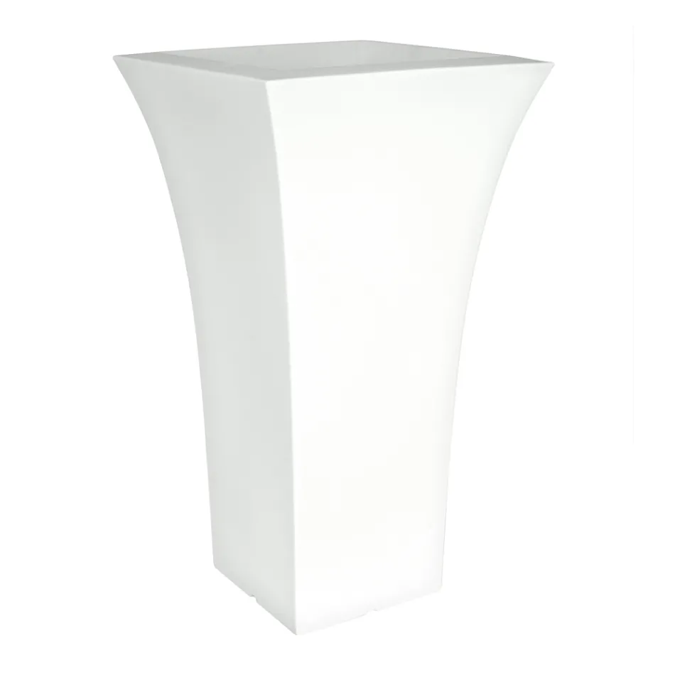 Trädgårdsblomkruka i färgad polyeten Tillverkad i Italien - Tremont Viadurini