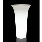 Rund trädgårdskruka i polyeten Tillverkad i Italien - Tremont Viadurini