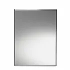 Fristående geometrisk spegelvase och struktur i trä och stål - Ghenna Viadurini