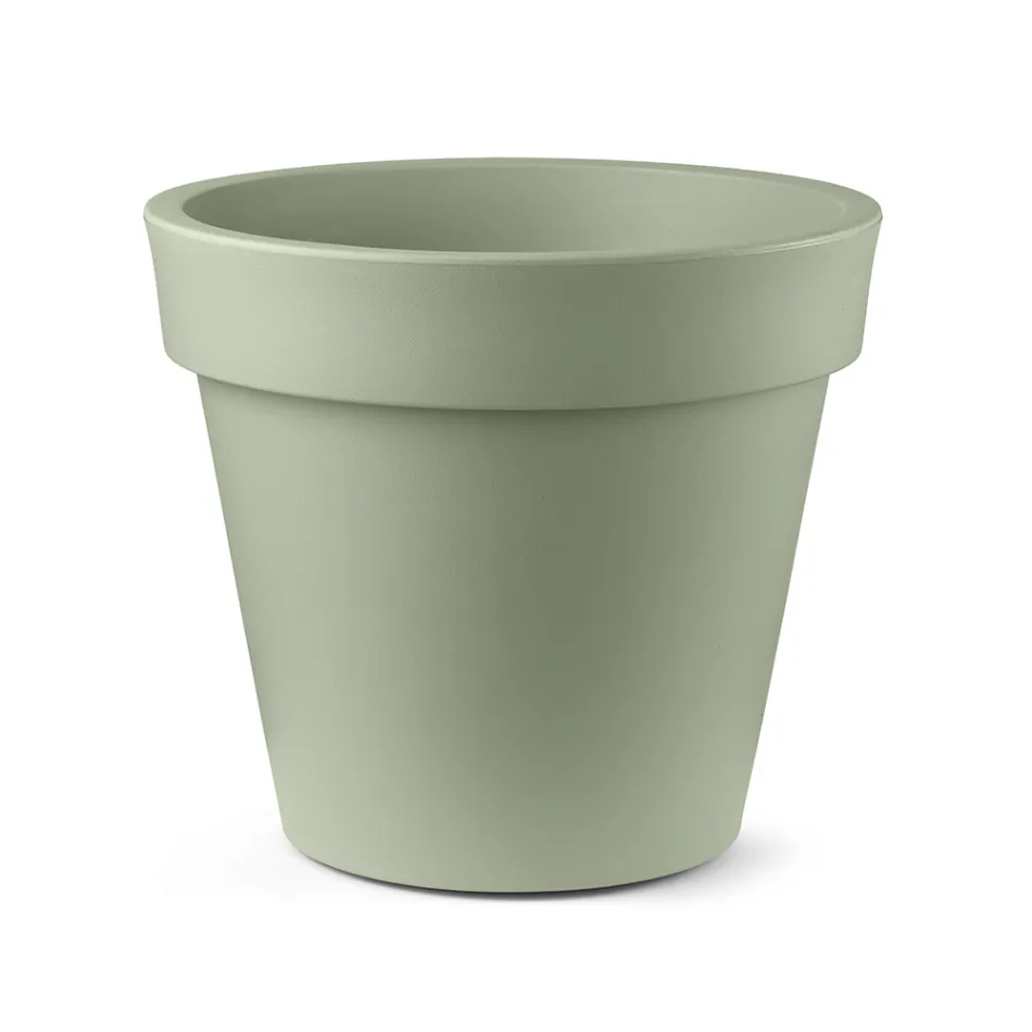 Stor utomhusvas i polyeten 4 storlekar tillverkad i Italien - Emporium Viadurini