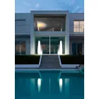 Utomhusvas med LED-ljus i polyeten Tillverkad i Italien - Nadai Viadurini