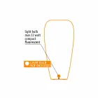 Ljus utomhusvas i modern designpolyeten - Hud av Myyour Viadurini