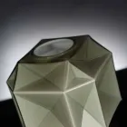 Modern inomhus glass vas som är handgjord i Italien - örn Viadurini