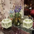 Modern inomhus glass vas som är handgjord i Italien - örn Viadurini