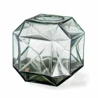 Modern inomhus glass vas som är handgjord i Italien - örn Viadurini