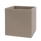 Kruka eller fyrkantig trädgårdsavdelare tre färger Made in Italy - Växter Viadurini