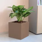 Kruka eller fyrkantig trädgårdsavdelare Tre färger Made in Italy - Växter Viadurini