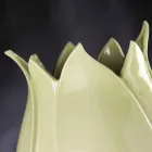 Modern dekorativ vas i färgad keramik handgjord i Italien - Onyx Viadurini