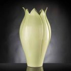 Modern dekorativ vas i färgad keramik handgjord i Italien - Onyx Viadurini