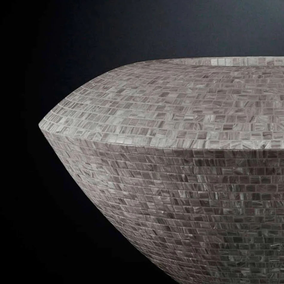 Modern dekorativ vas i färgad polyeten Tillverkad i Italien - timmer Viadurini