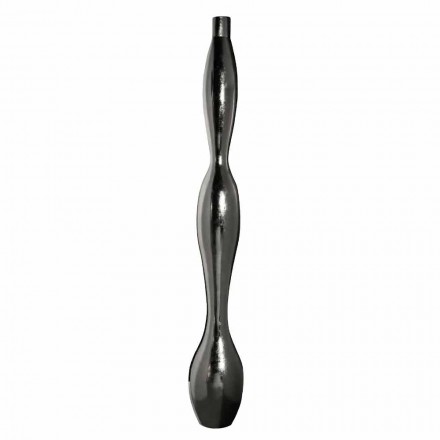 Inomhus vas i hartsguld eller silverblad finish Tillverkad i Italien - Quarto Viadurini