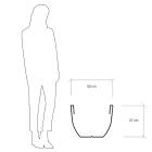 Fluorescerande vas för inomhus eller utomhus 3 dimensioner Made in Italy - Fluos Viadurini