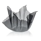 Återvinningsbar, draperad färgad plexiglasvas 2 delar 2 storlekar - Gabria Viadurini