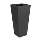 Fluofärgad fyrkantig trädgårdsvas med ljus Made in Italy - Avanas Viadurini