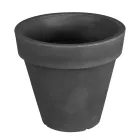 Rund färgad trädgårdsvas eller med belysning Made in Italy - Avanas Viadurini