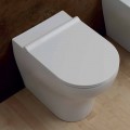 Vas Vit keramik toalett Star 54x35cm Made in Italy, modern design