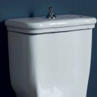 Vaso stycke toalett i vit keramik Style 72x36 cm, tillverkad i Italien Viadurini