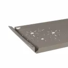 Serveringsbricka med blommor i vitt, blått eller lerjärn - Marken Viadurini