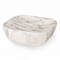 Designbricka i Arabescato Vit Carrara Marmor Tillverkad i Italien - Rock