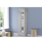 Design Vardagsrum Vitrinskåp i vitt, antracit eller betong - Suzana Viadurini