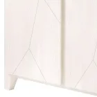 Living Room Showcase Struktur i massivt granträ Tillverkad i Italien - Pascual Viadurini