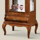 Lyxigt vardagsrumsmonter i klassiskt valnötsträ tillverkat i Italien - Hastings Viadurini