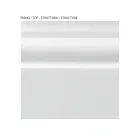 Vitrinskåp i trä med 1 låda, 2 dörrar och 2 hyllor Tillverkat i Italien - Nanna Viadurini