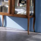 Showcase i massivt Toulipier-trä Tillverkat i Italien - Chantico Viadurini