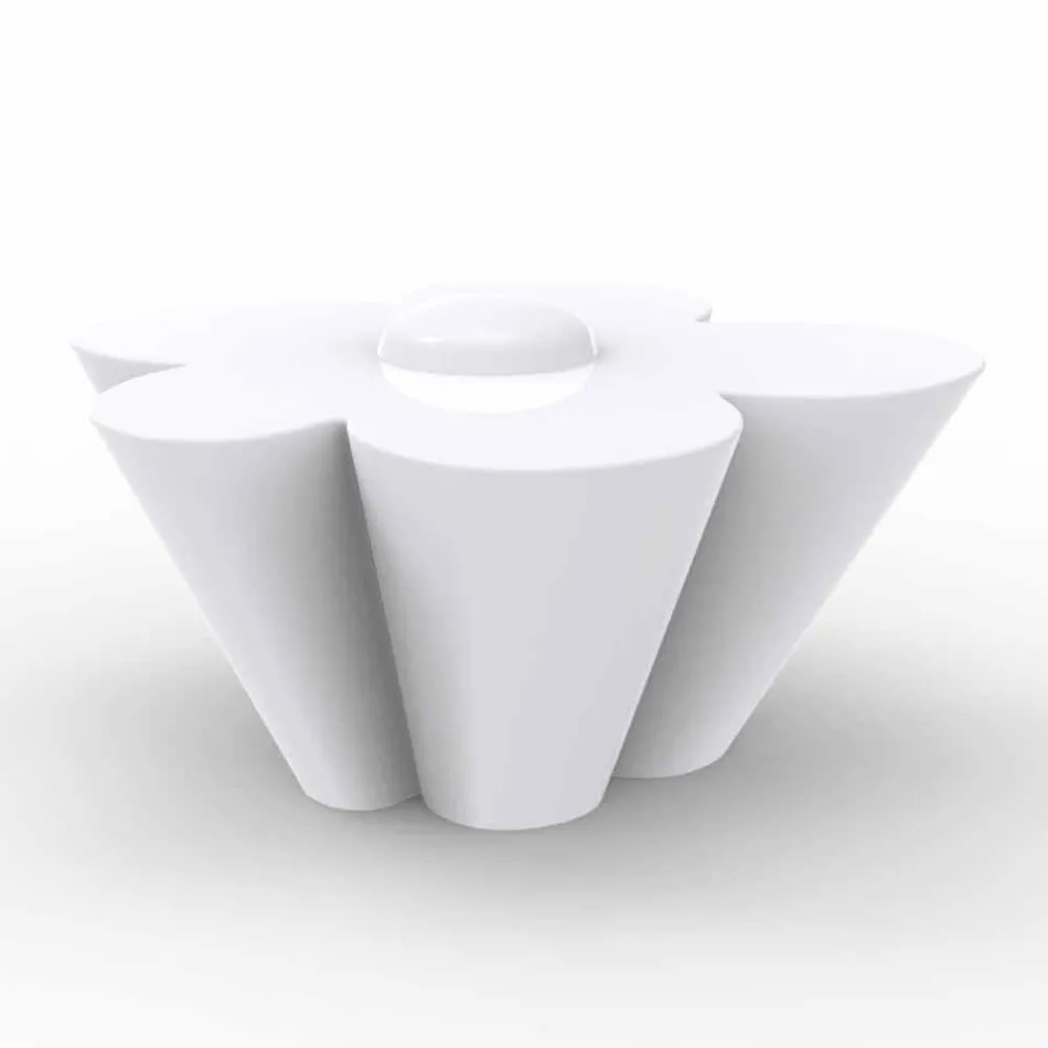 Vondom Agatha design utomhusbord i färgad polyeten Viadurini