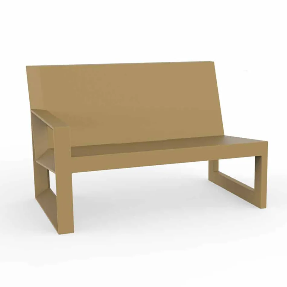 Vondom Frame trädgårdslounge med modern design Viadurini