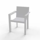 Vondom Frame utomhusstol med armstöd i modern design Viadurini