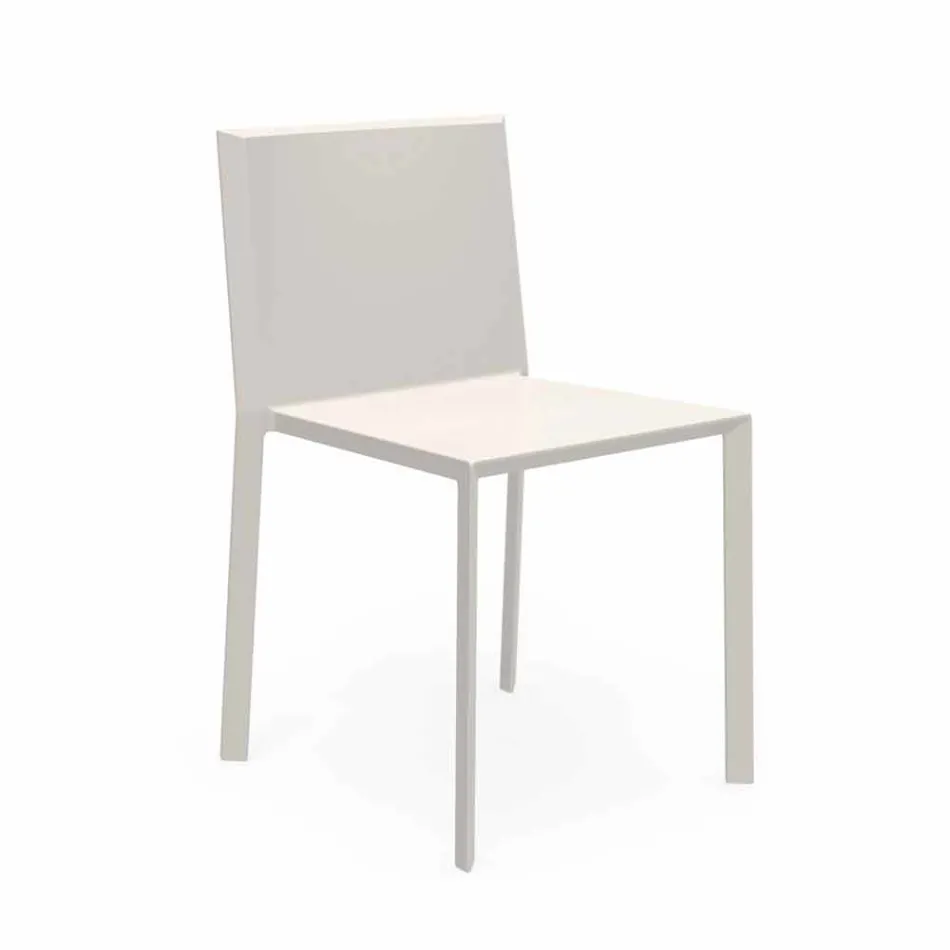 Vondom Quartz stapelbar trädgårdsstol med modern design Viadurini