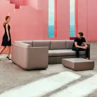 Vondom Ulm sammansättning Taupe Design Garden Lounge Viadurini