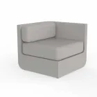 Vondom Ulm sammansättning Taupe Design Garden Lounge Viadurini