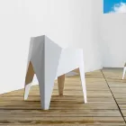 Vondom Voxel färgglad trädgårdsstol med modern design Viadurini