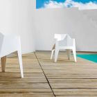 Vondom Voxel färgglad trädgårdsstol med modern design Viadurini