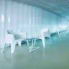 Vondom Voxel färgglad trädgårdsstol med modern design Viadurini
