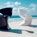 Vondom Wing design trädgårdsstol i polyeten L50xD56xH74 cm